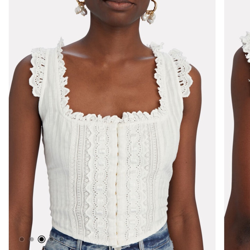 Loveshackfancy bustier‎